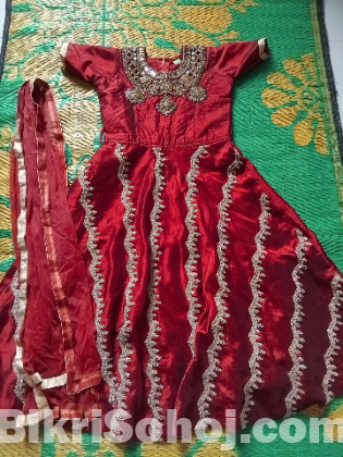 Anarkali-style Party Gown